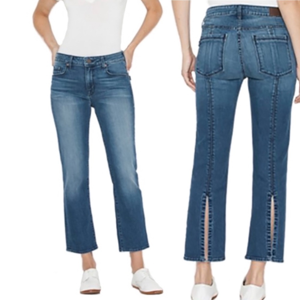 Parker Smith Split Back Crop Jeans - image 2